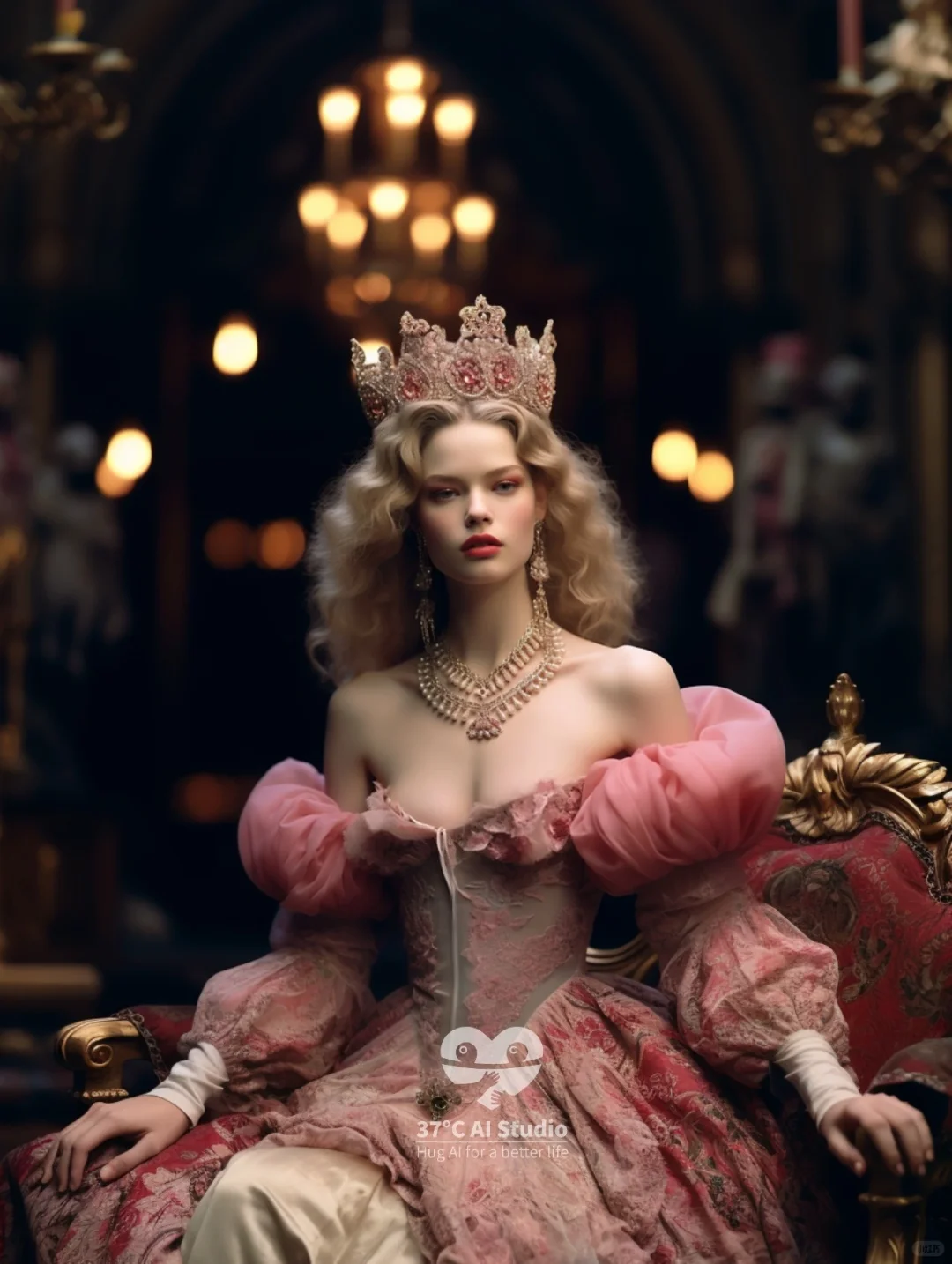 女王👸🏻风写真｜Ai美女写真midjourney