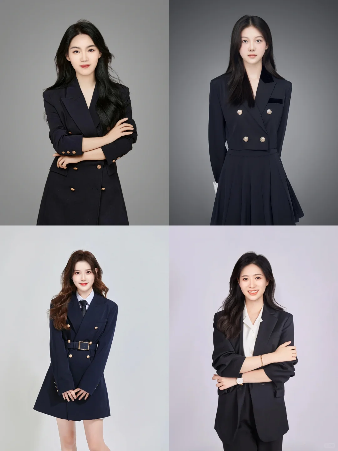 还得是黑色系形象照高级