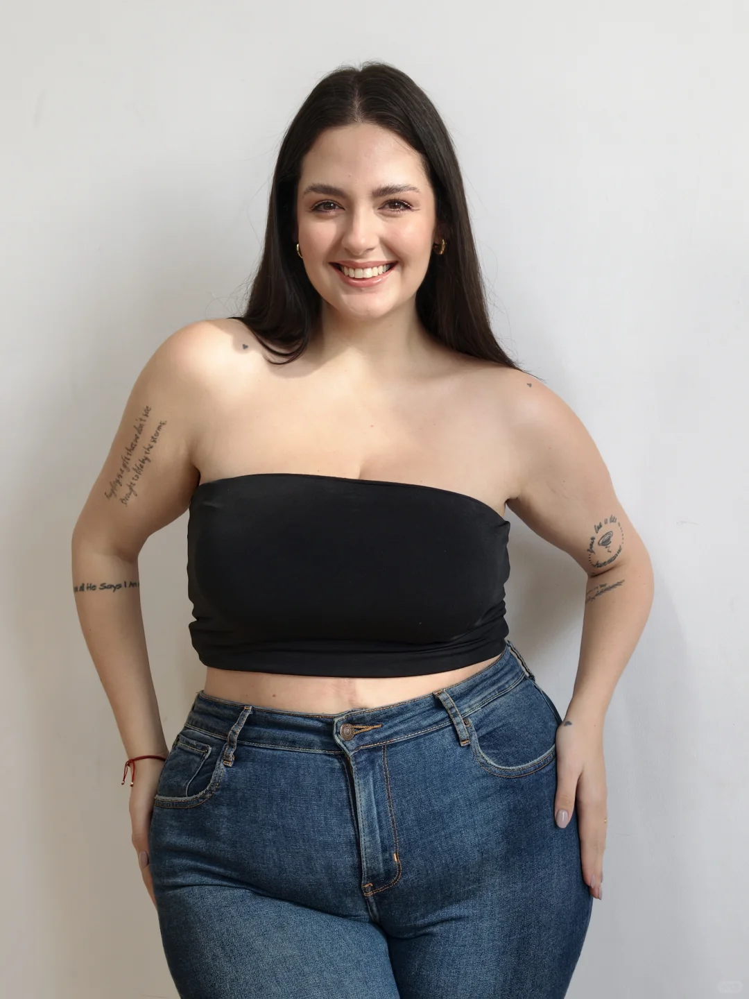 哇，超美的大码模特