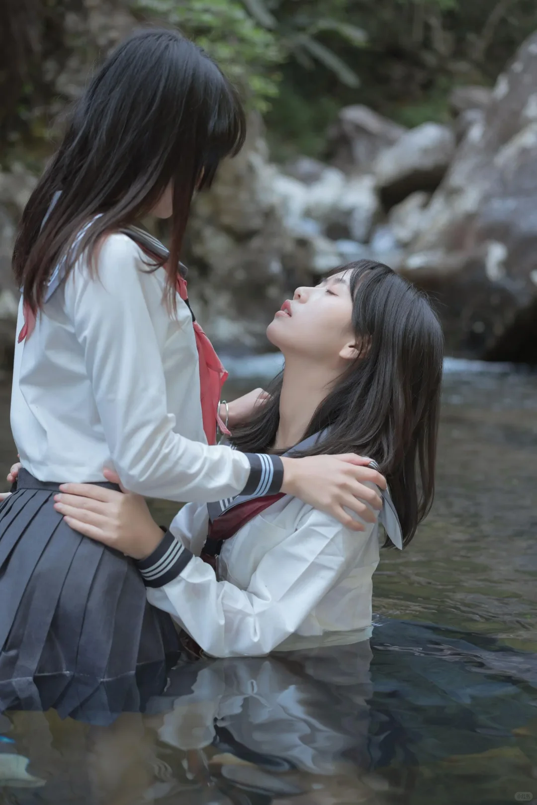 喵糖映画-小溪JK百合（四）