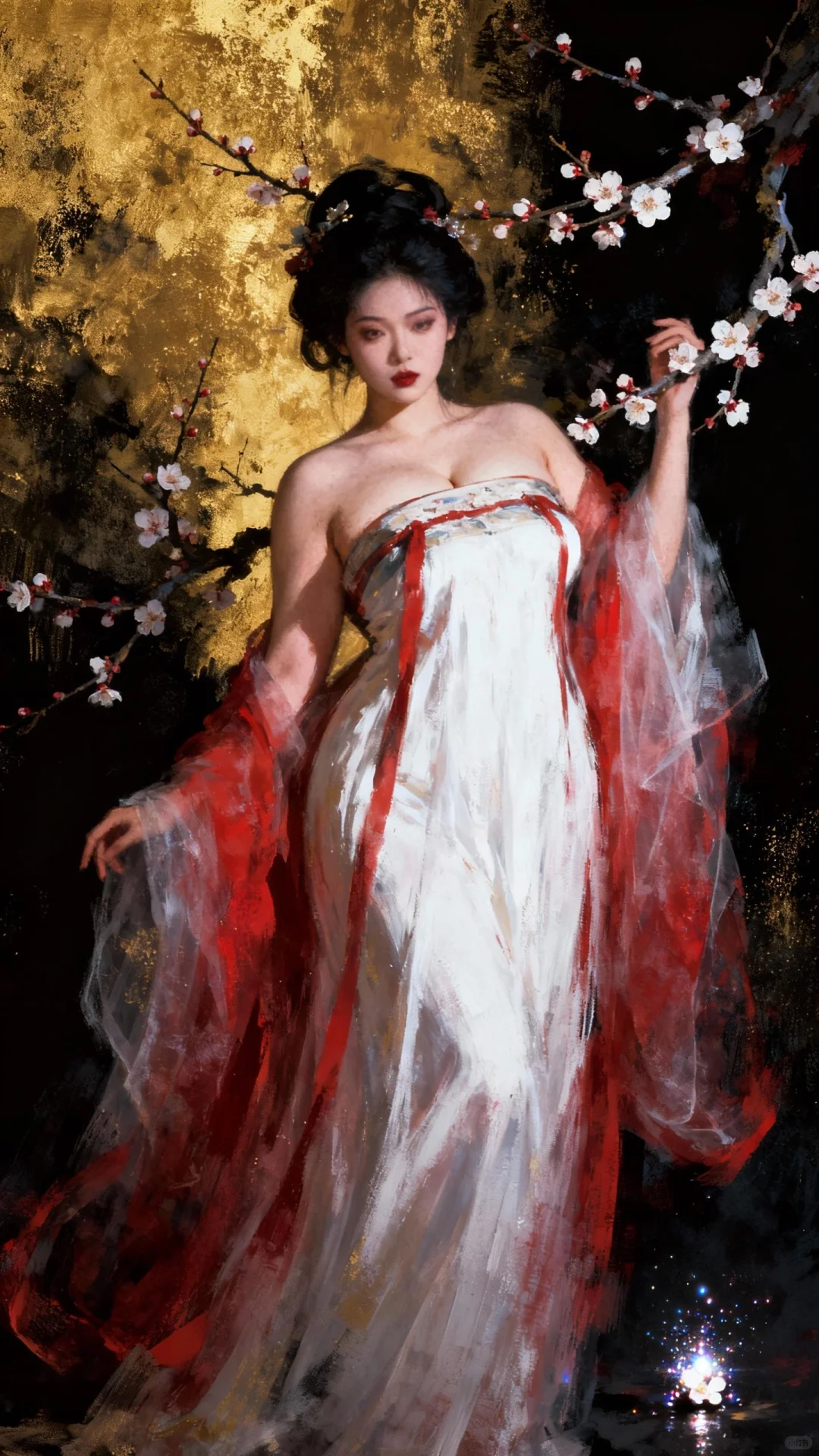 AI壁纸|梅花幽怜