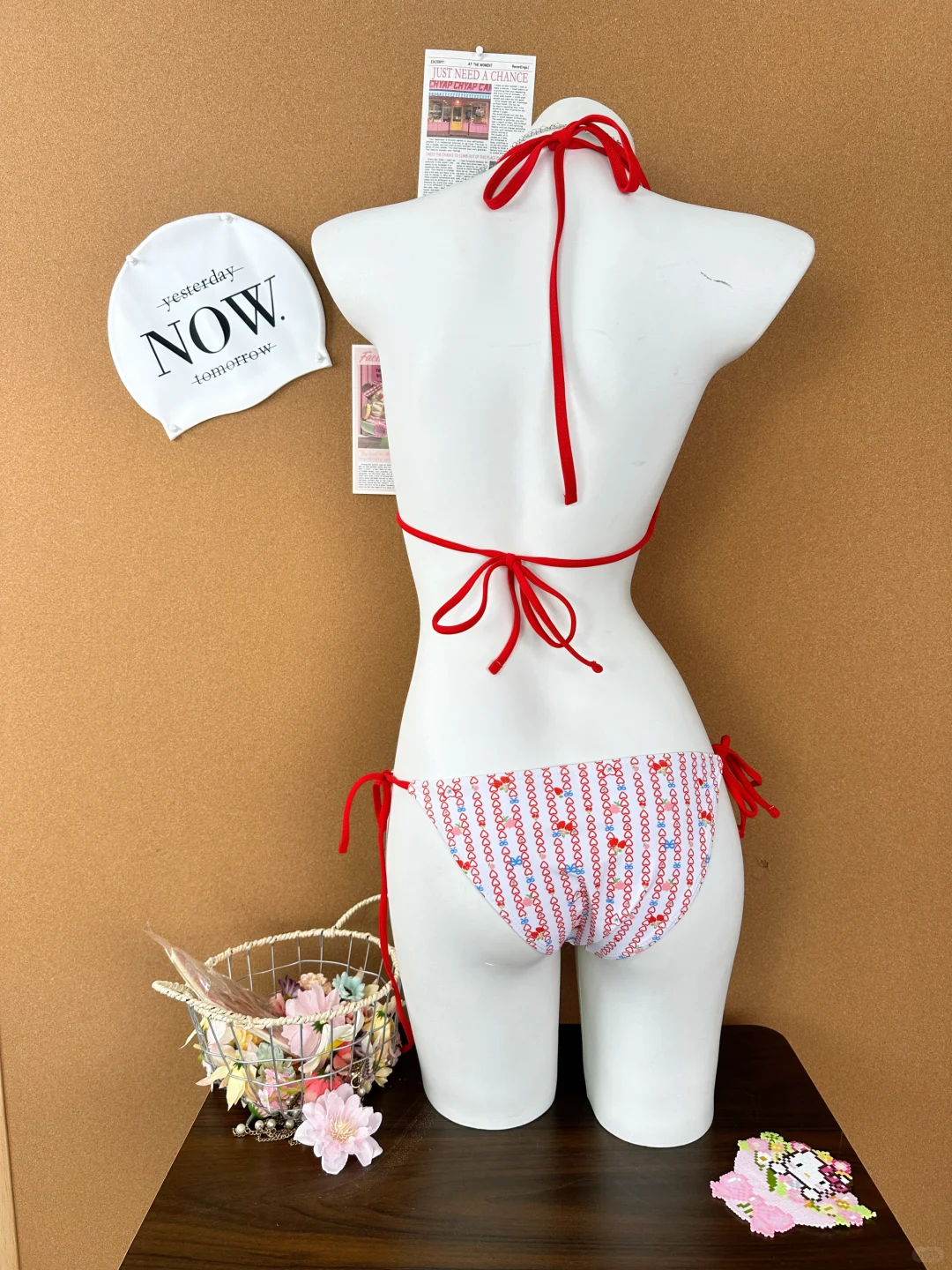 这件泳衣真的太太太可爱了～