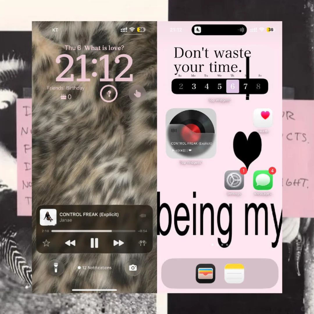 又被我的新锁屏美到了～～～～