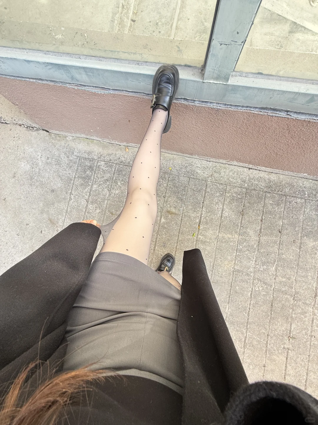 天呐‼️我怎么就这么喜欢波点黑丝呢