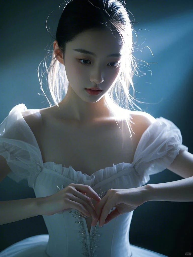 这种质感真的爱了，芭蕾女孩