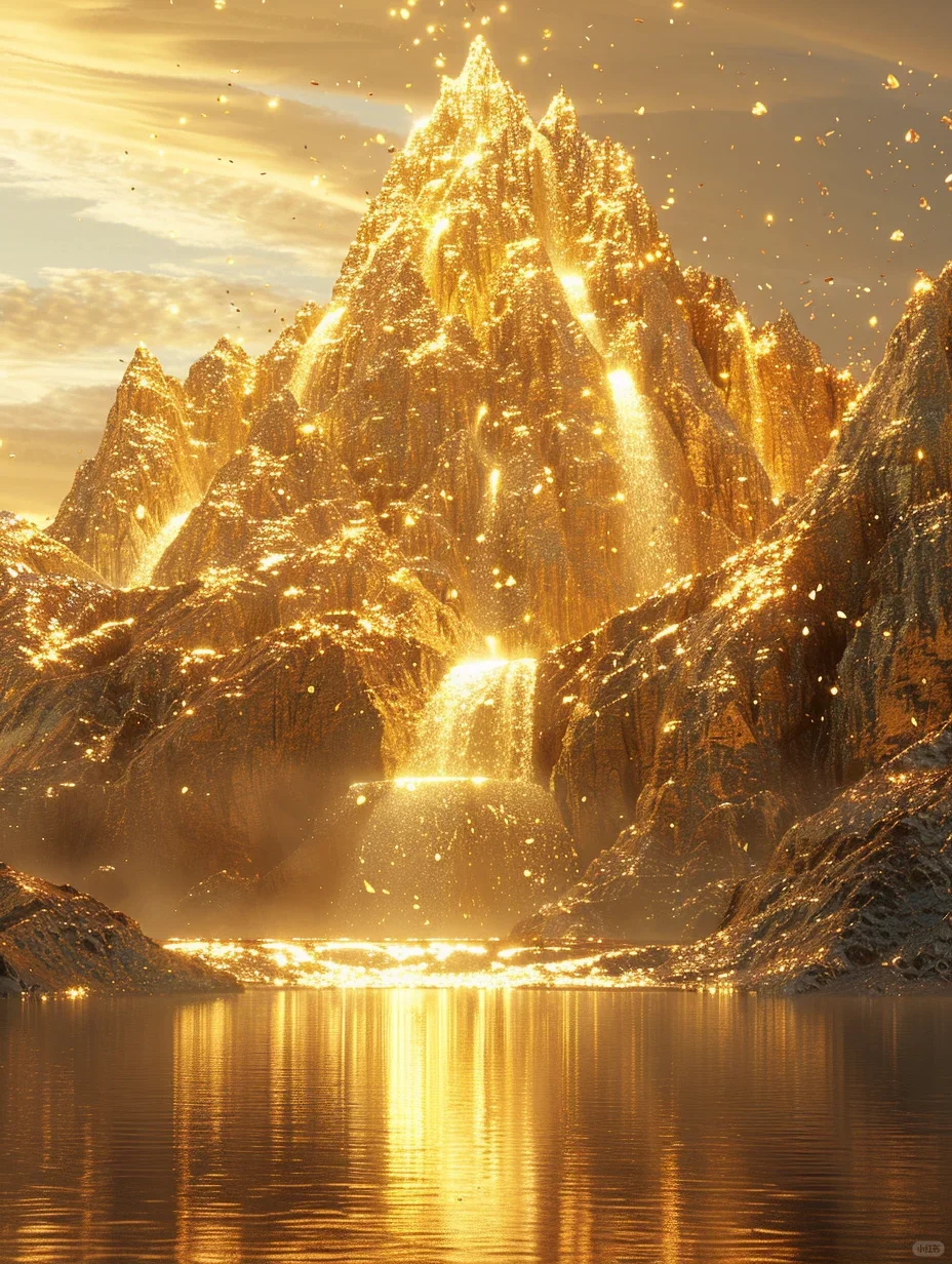 日照金山，富贵万年❗️喜土金者旺