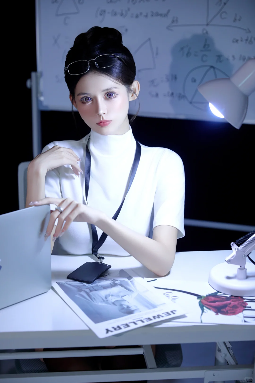 麻辣女教师🔥💻办公室海妖风丨御姐写真