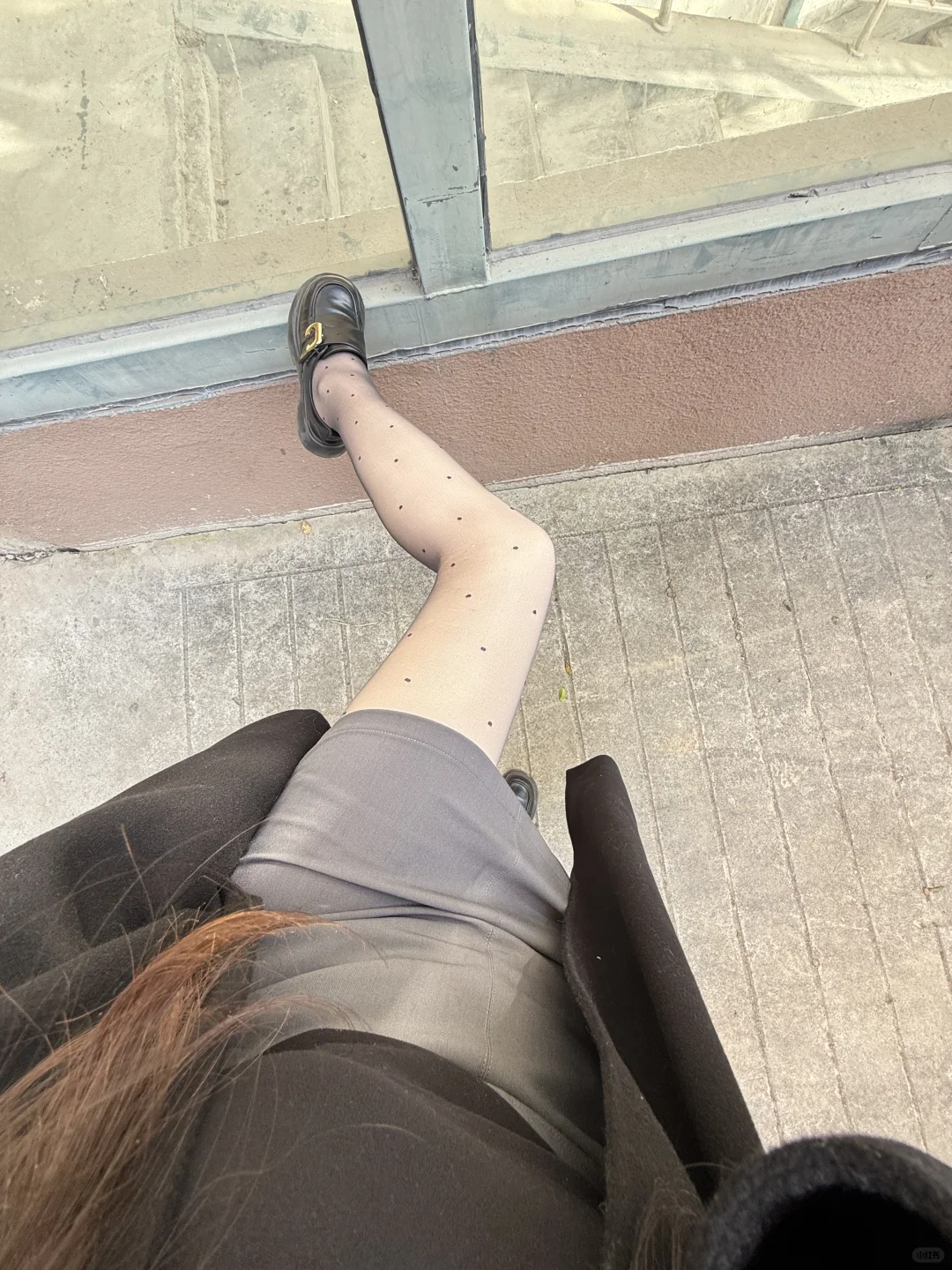 天呐‼️我怎么就这么喜欢波点黑丝呢