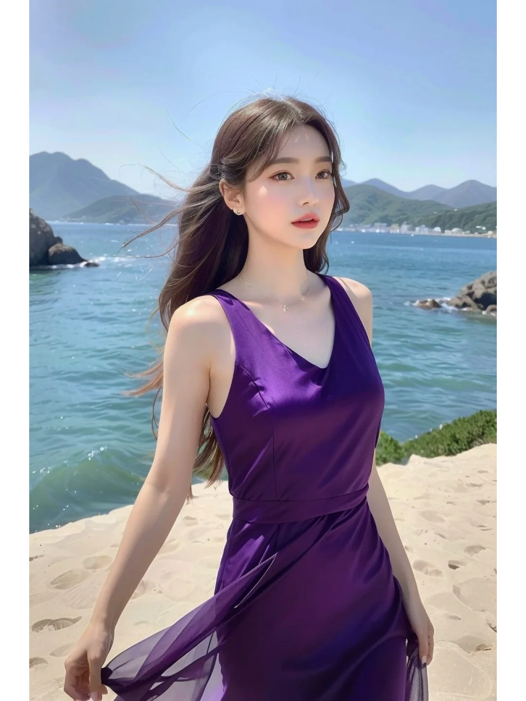 跟AI美女学日常游玩穿搭