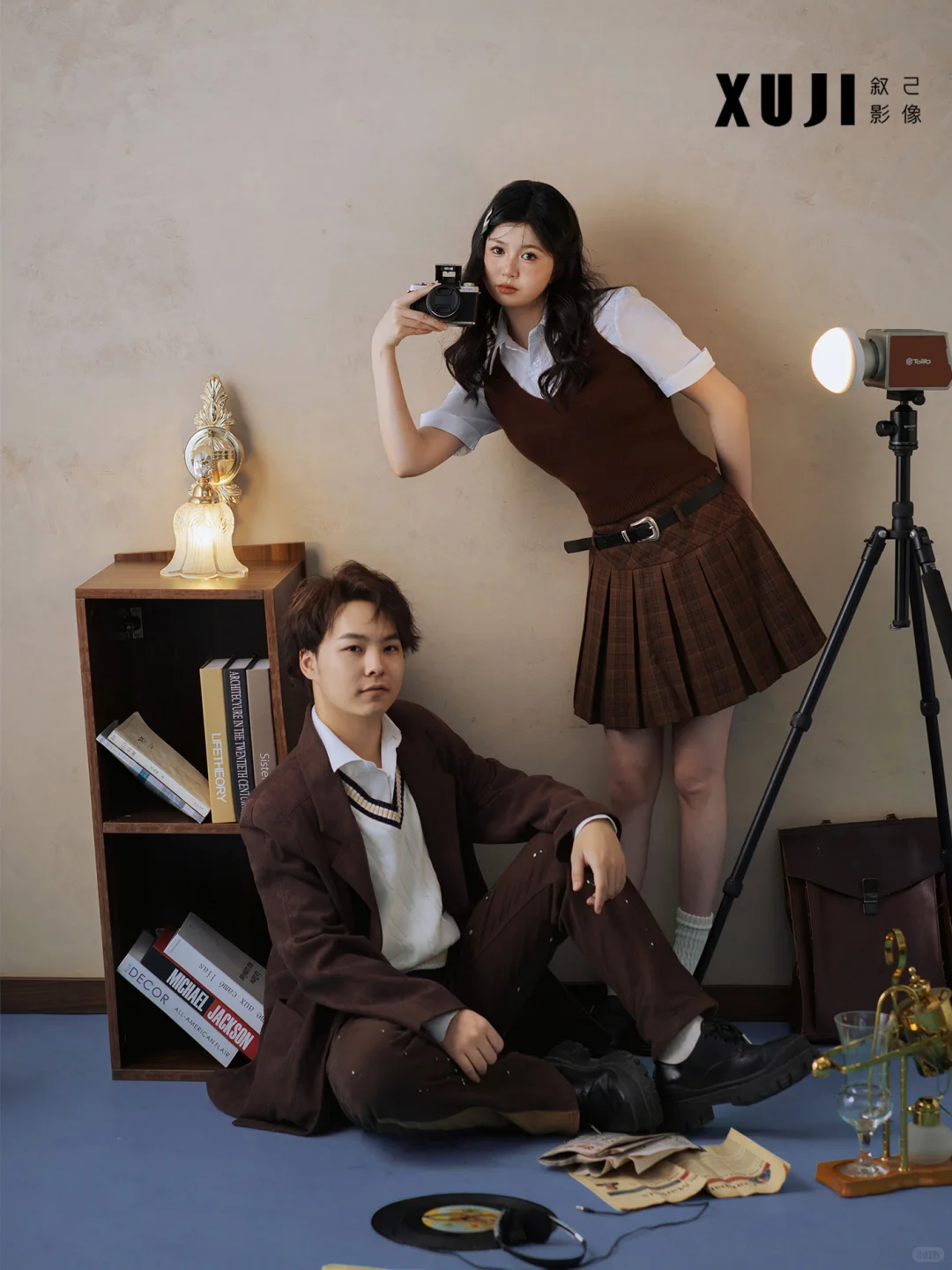 美式JK太上头了！男女主真的适配‼️