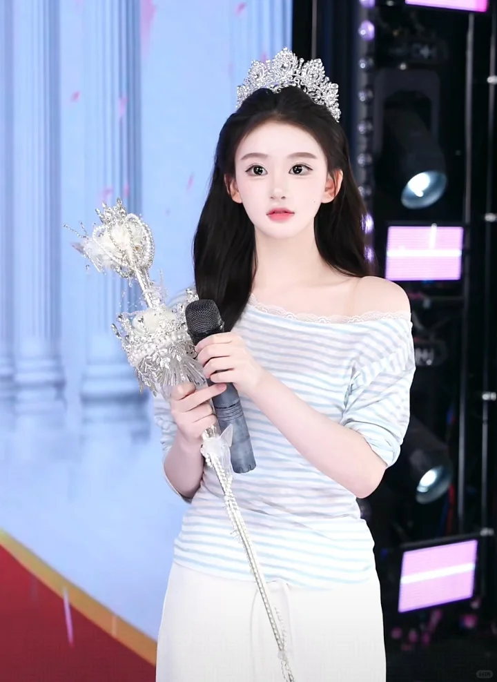 像那种美少女选举的冠军，选美公主