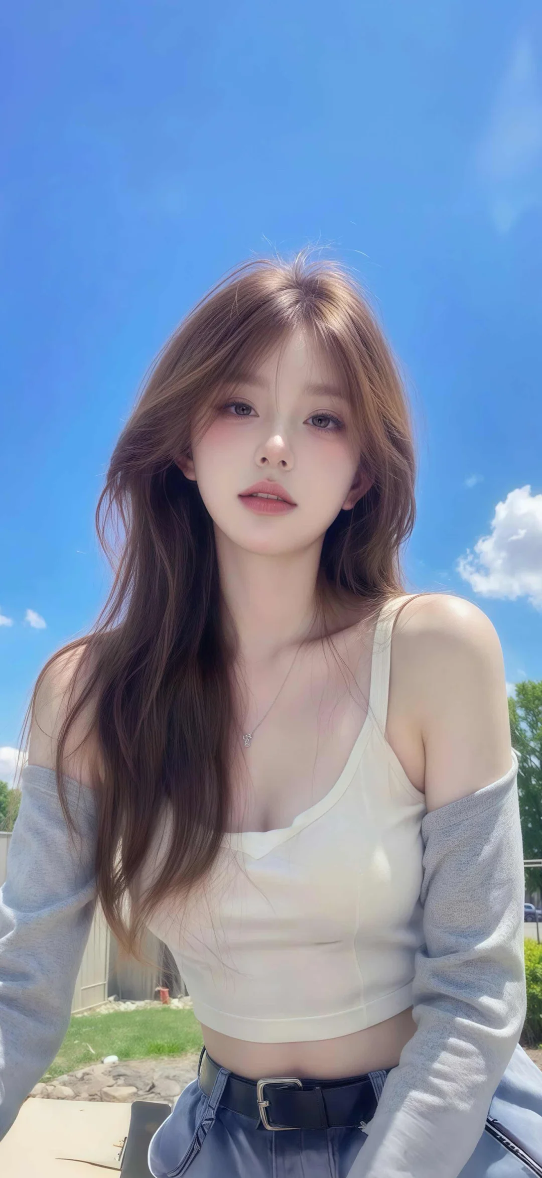 梦里寻她千百度丨纯欲风女生壁纸丨