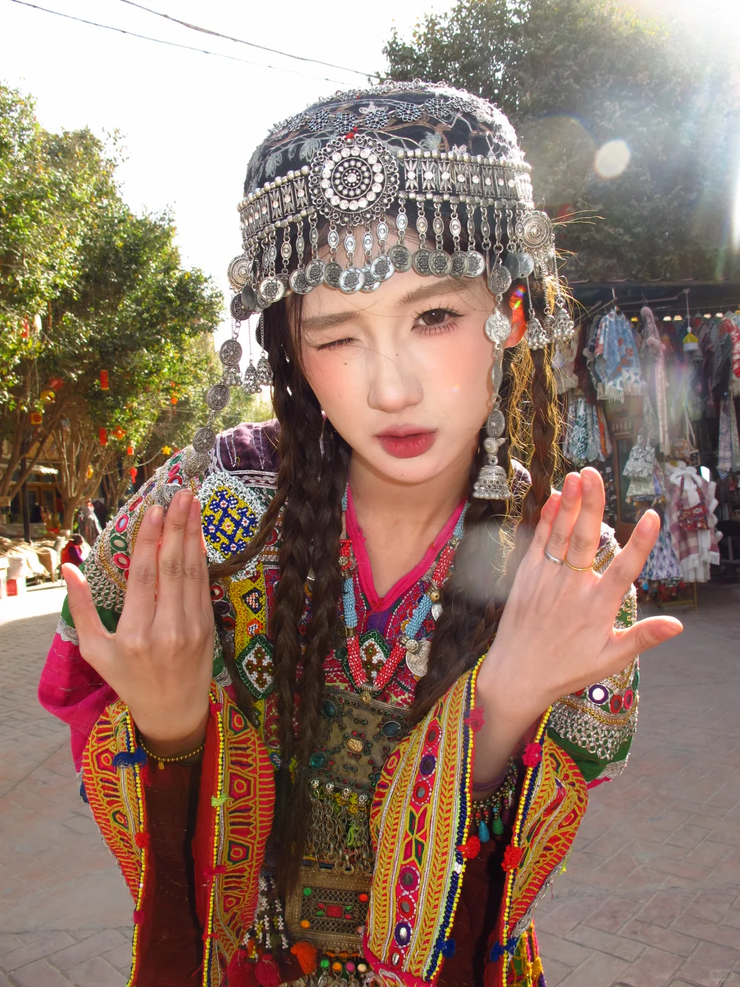 今天我要拍的是，甜妹，甜甜子妹妹