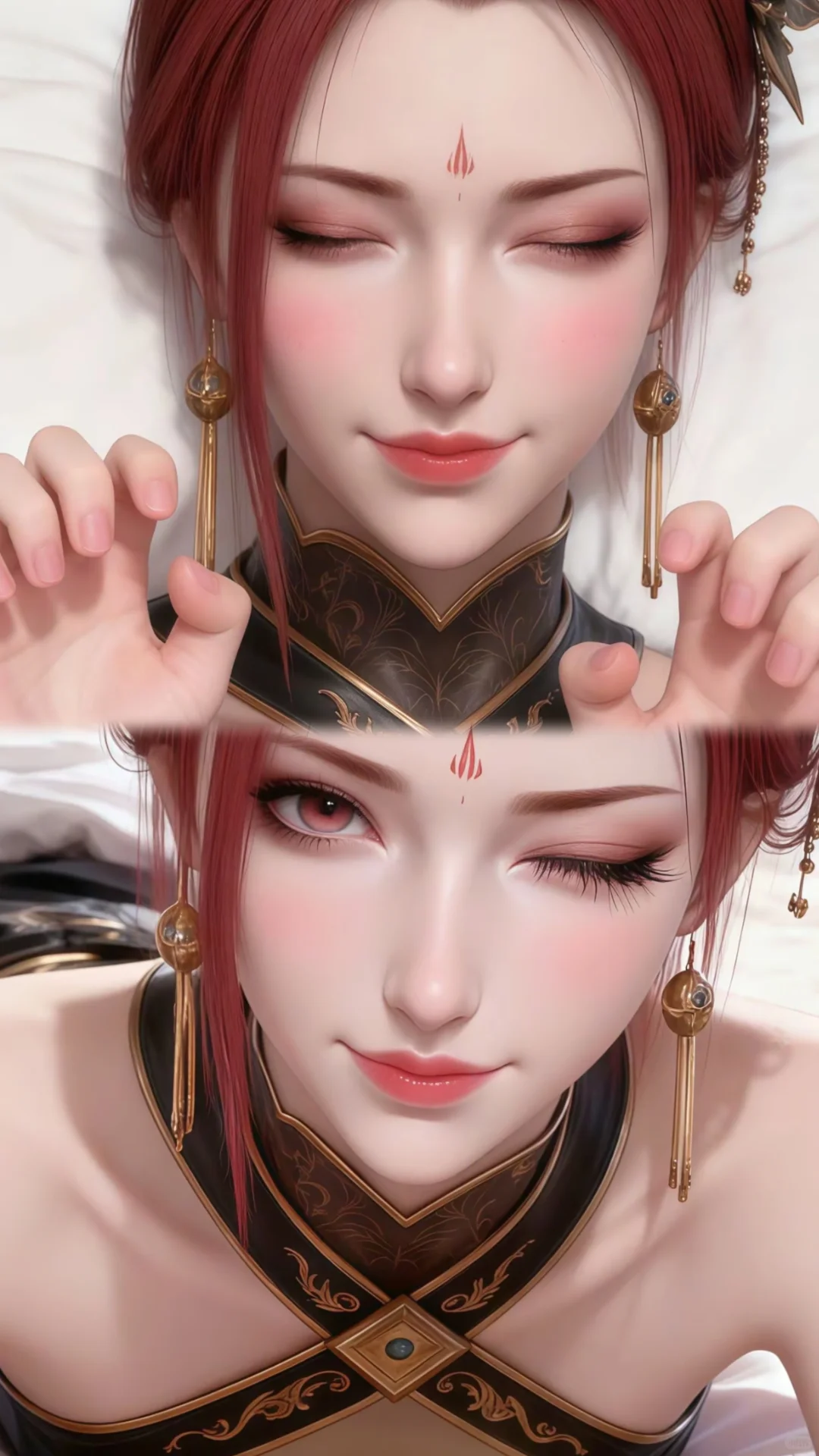 国漫女神绘画壁纸篇、雅菲