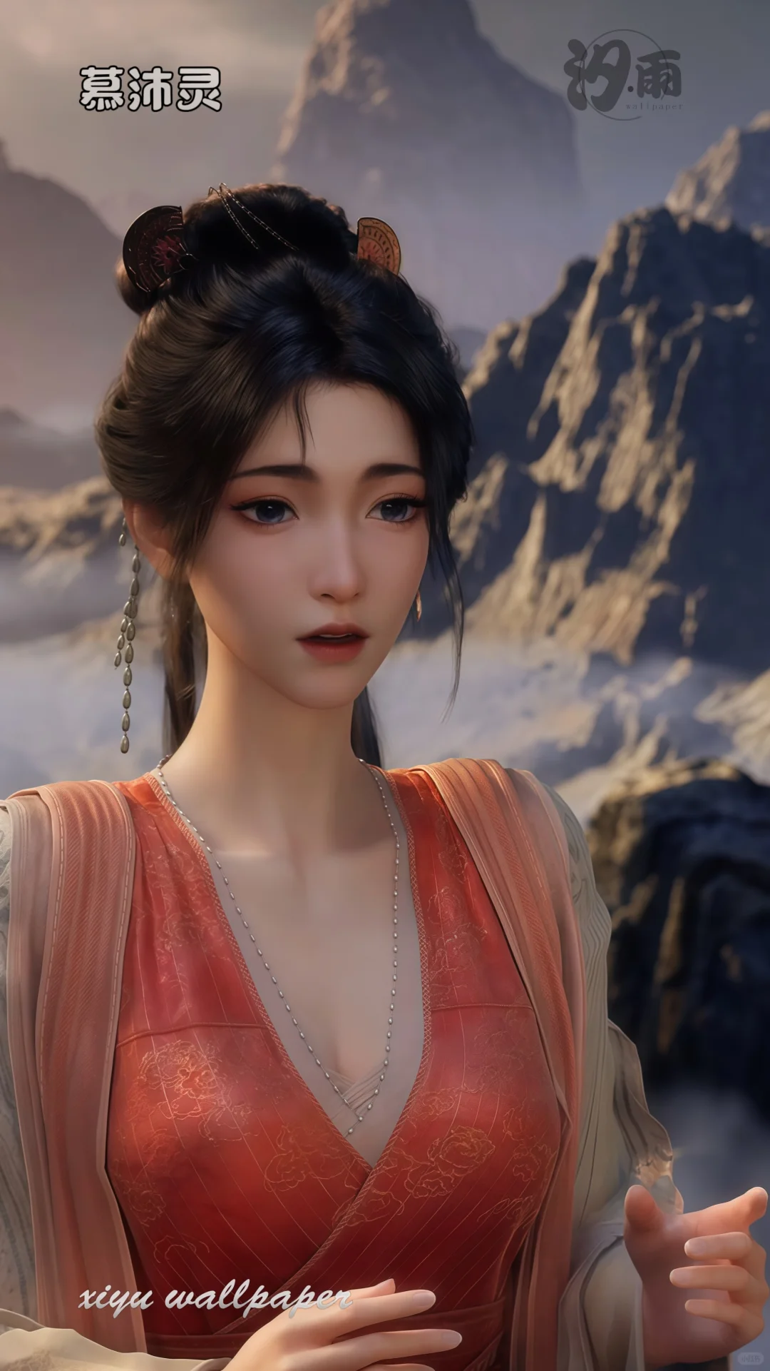 慕沛灵好漂亮啊