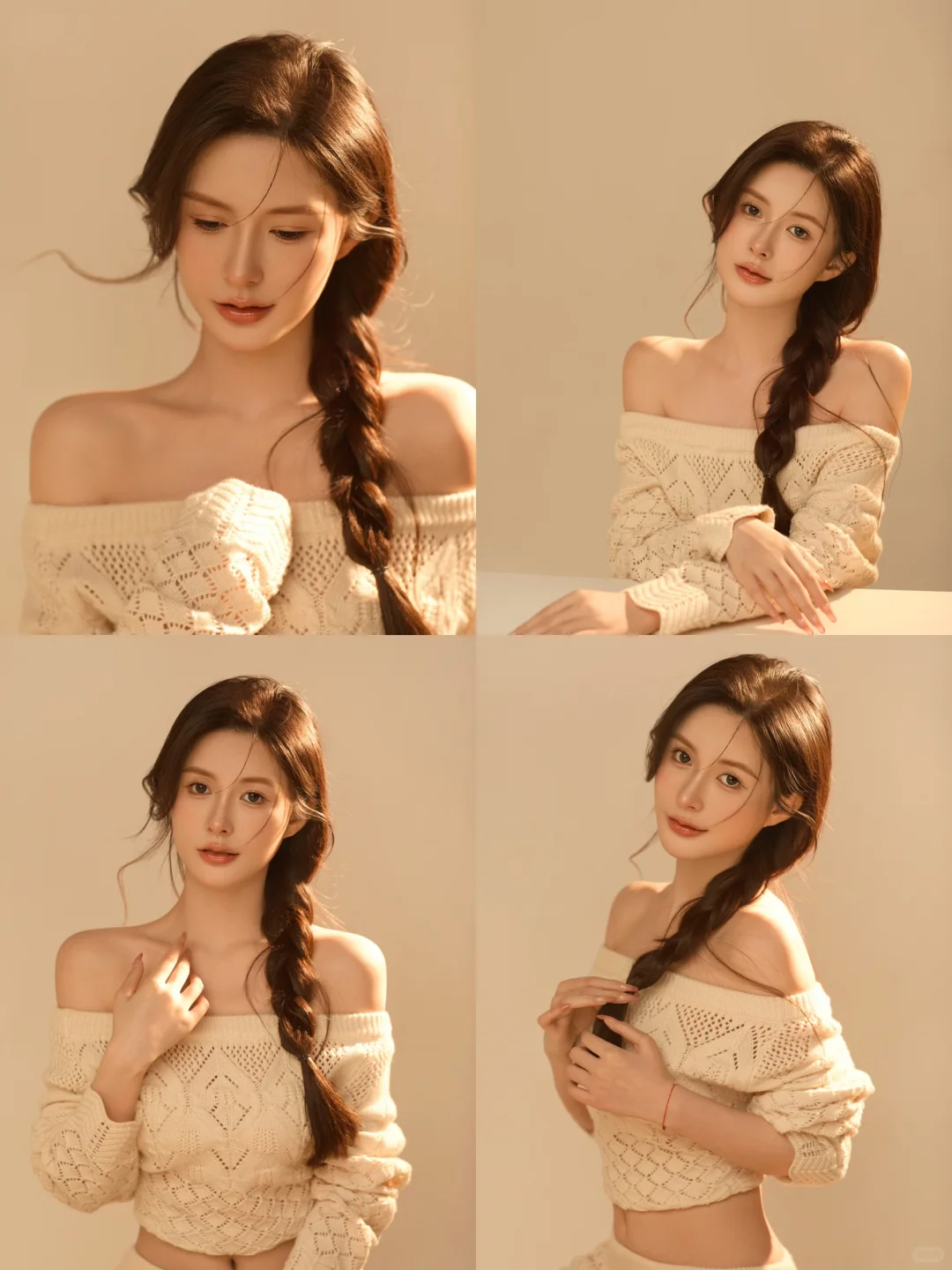 慵懒氛围感肖像、韩系少女肖像、温柔系肖像