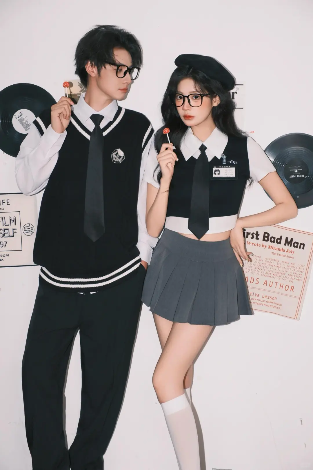 学校里那一对势均力敌的情侣👓