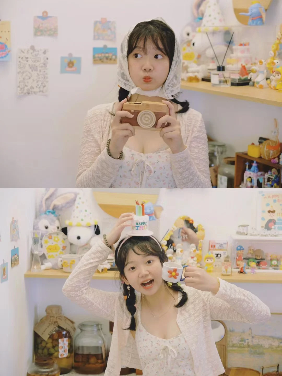 大学期间拍了好多互免写真！