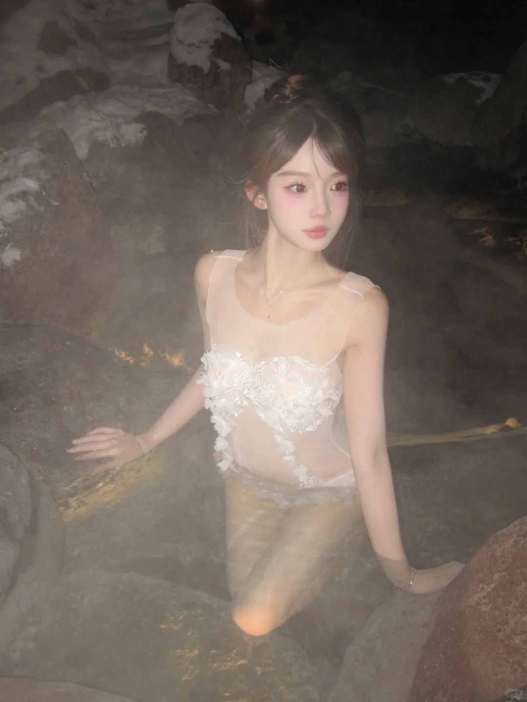 零下30度拍泳装⁉️在漫天白雪中狠狠出片🥶