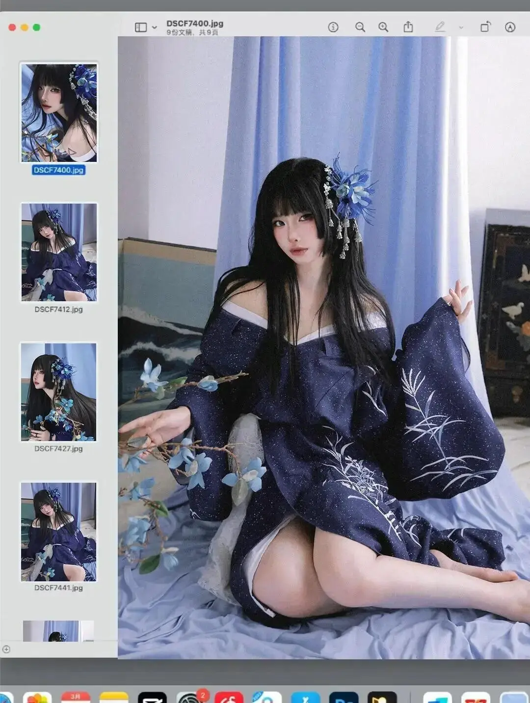 东莞超多人拍的💕恶女花魁写真⚔️美死了