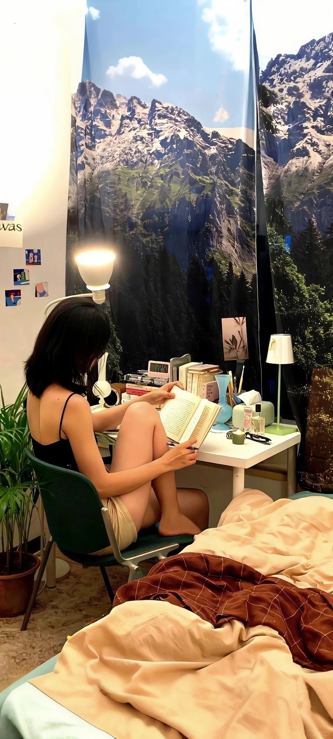 高能量壁纸｜📖努力的人运气不会太差