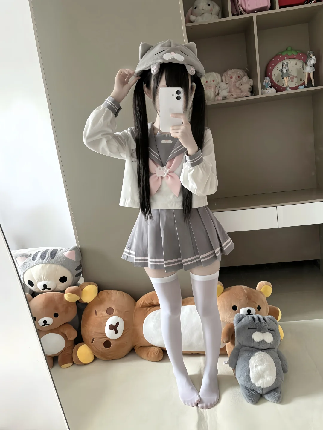 是可爱的丧猫制服呀🐈‍