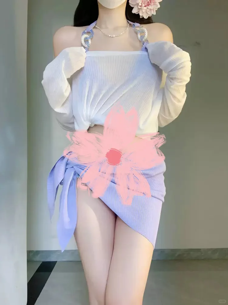 泳衣👙 比基尼四件套，想遮就遮，想露就露[奸