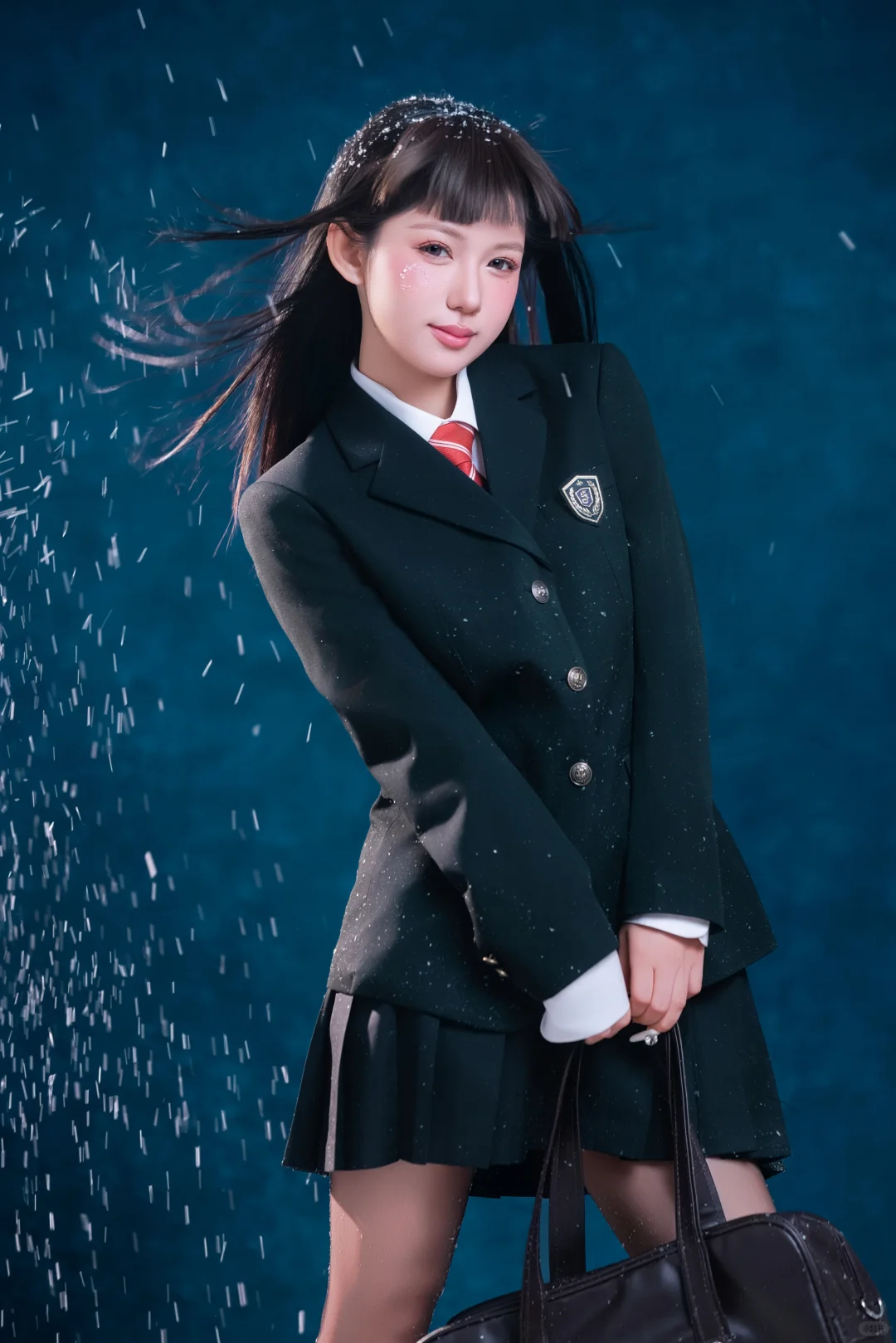 ❄️雪天与制服更配～