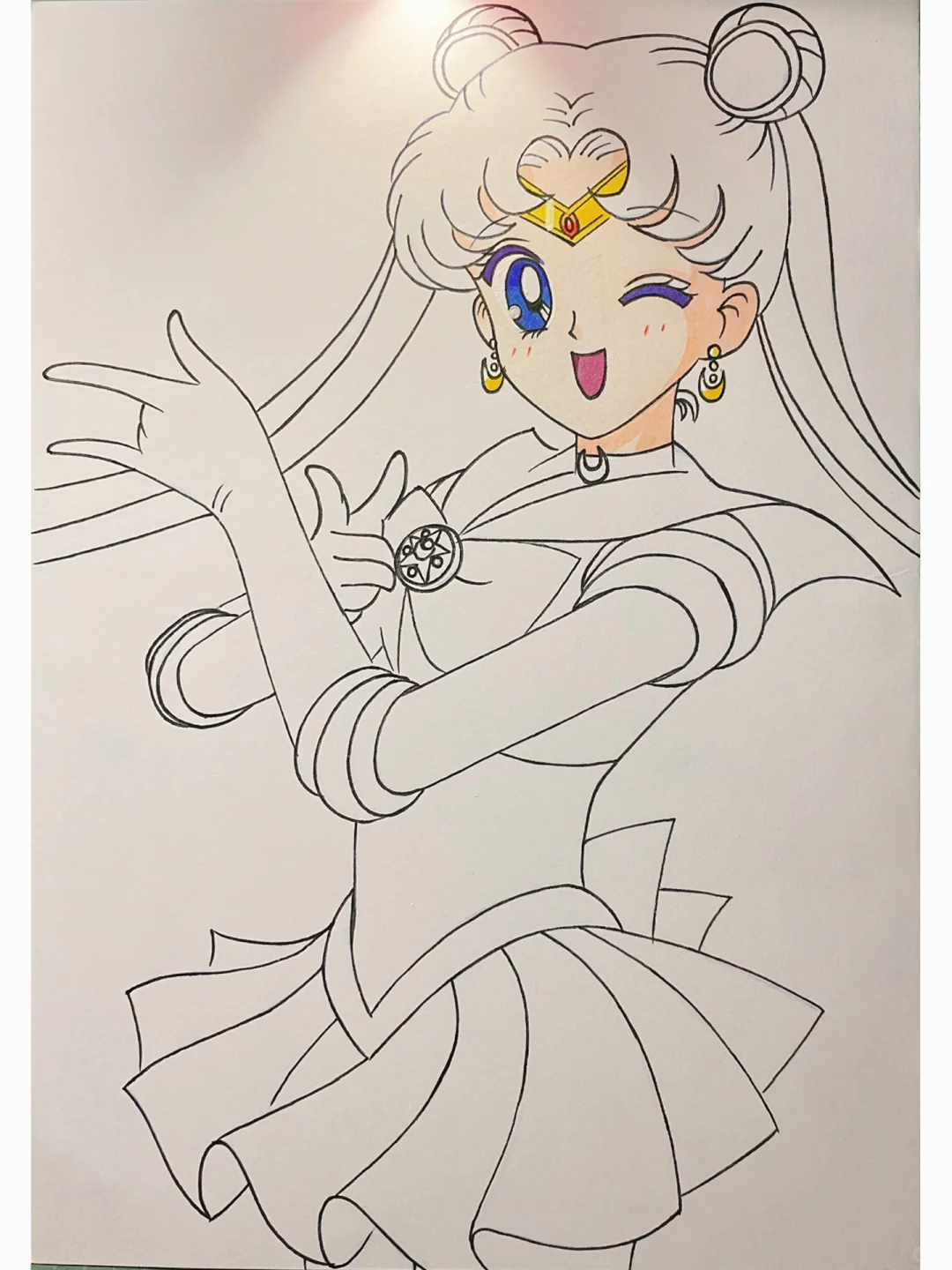 美少女战士 水冰月｜马克笔手绘