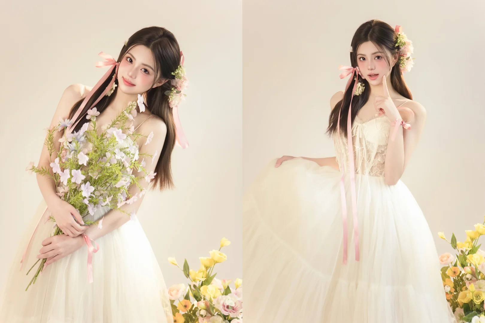 少女的浪漫里夹杂着花语🪅甜度满分🌸