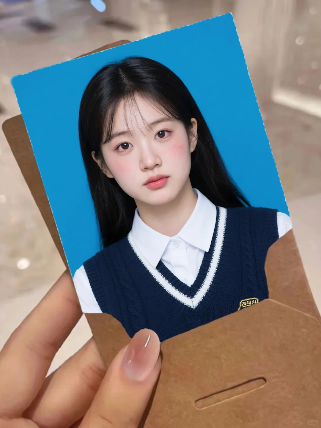 本女大宣布这是我拍过最绝的证件照✨