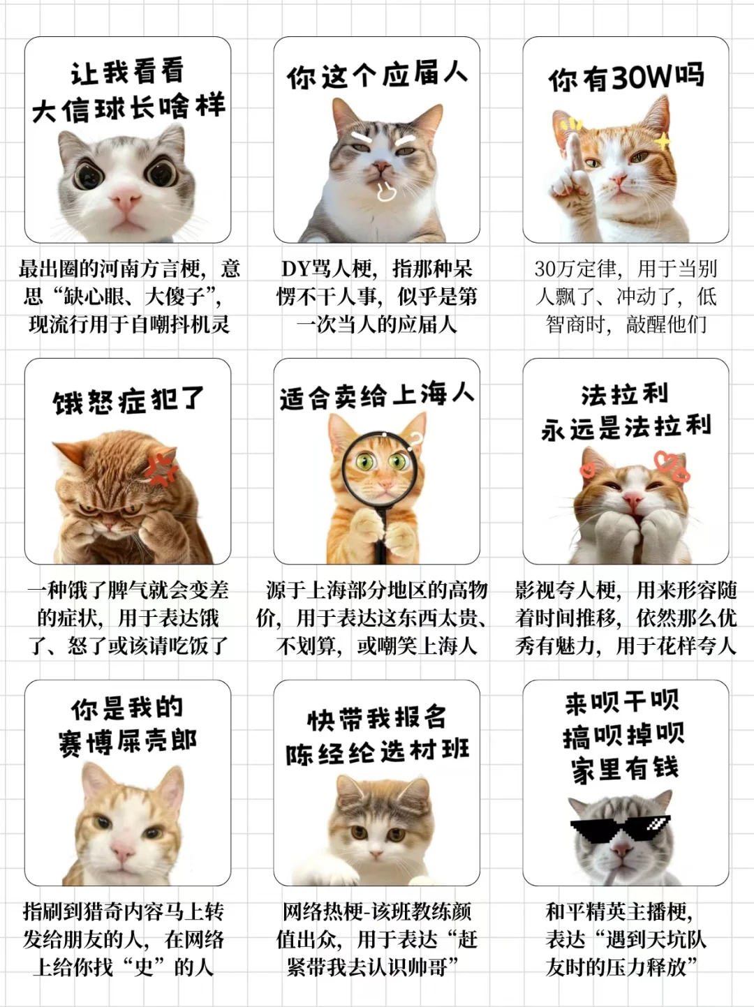 8月热梗表情🔥，马上更新你的新鲜表情