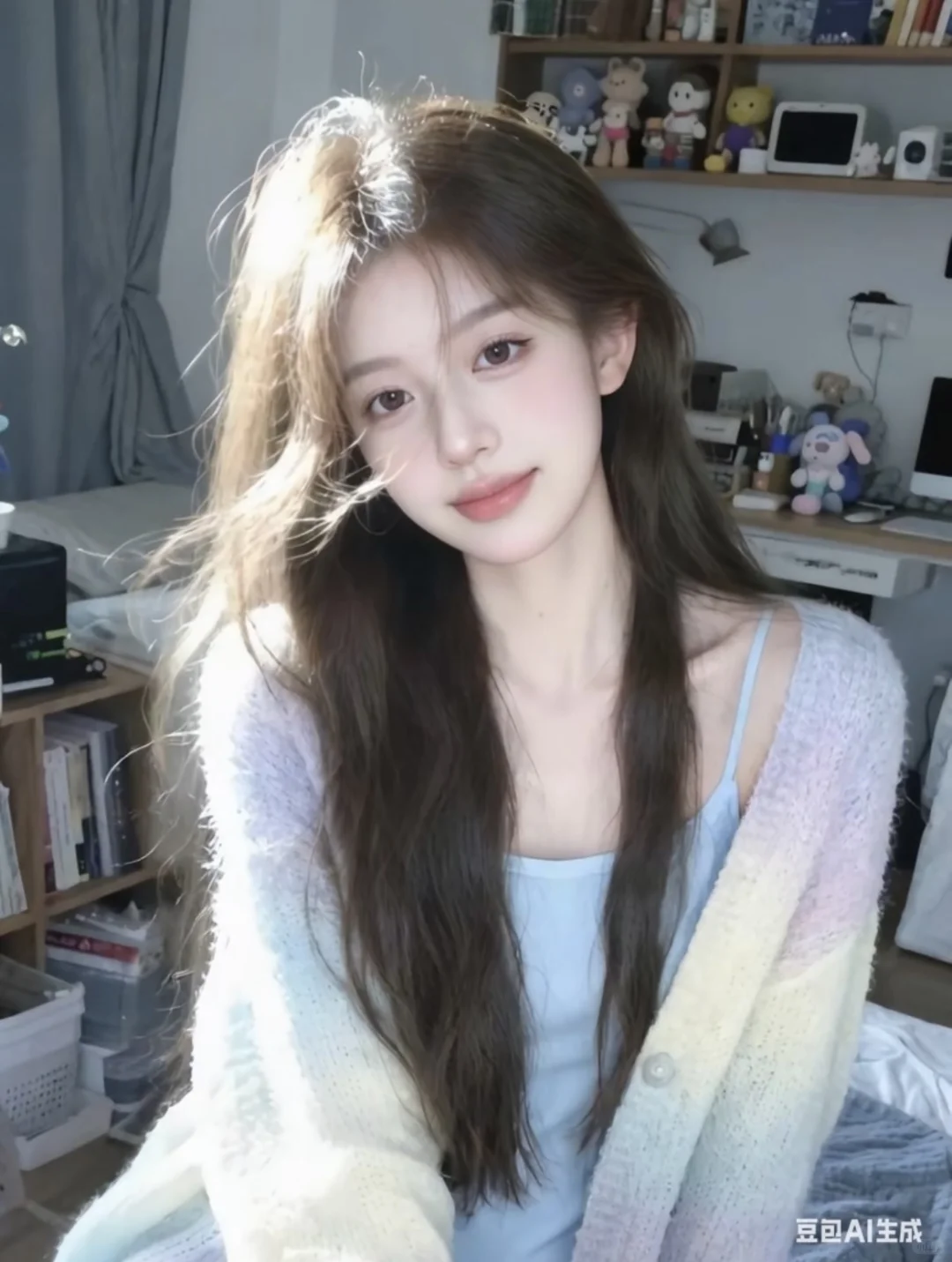 当拍了一张满意的照片时