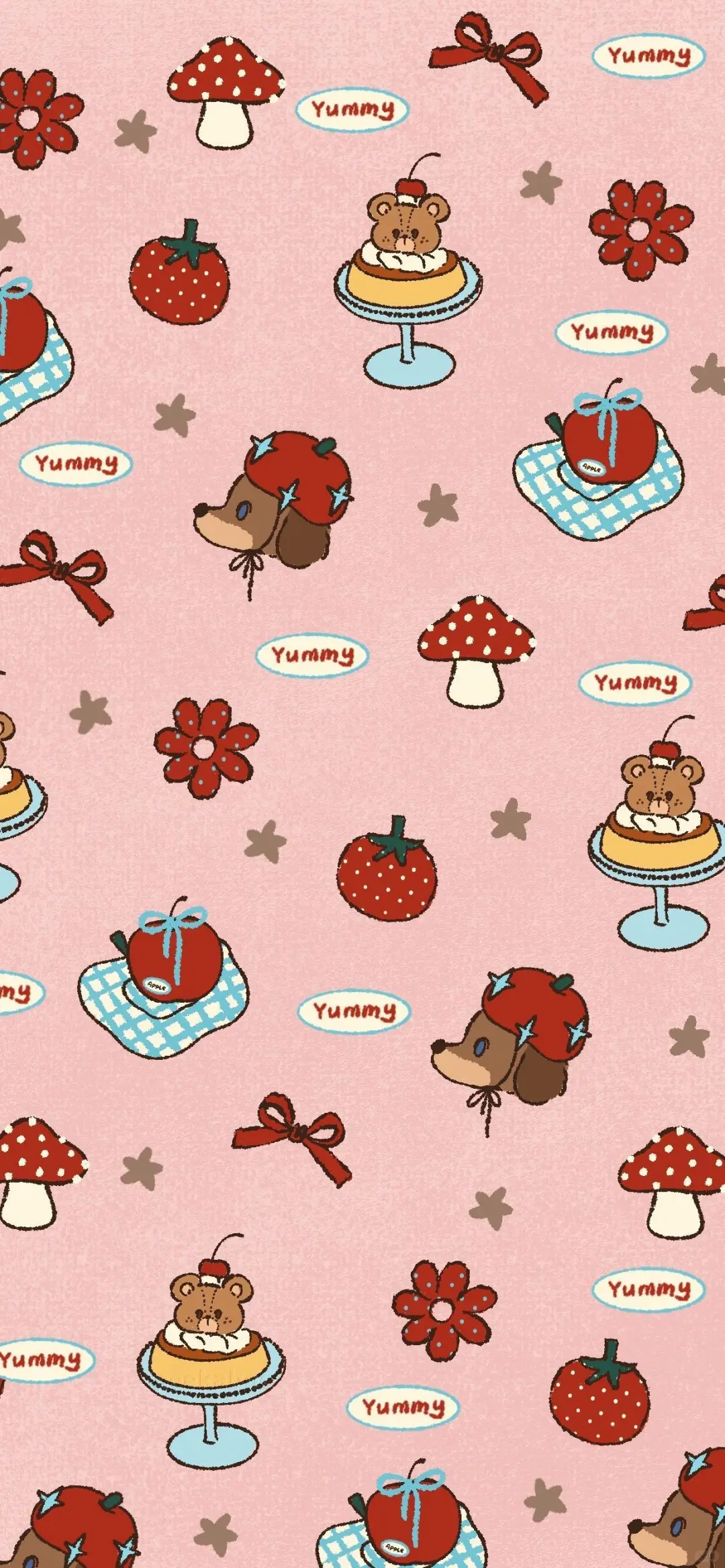 share | 超可爱的满屏复古聊天壁纸！