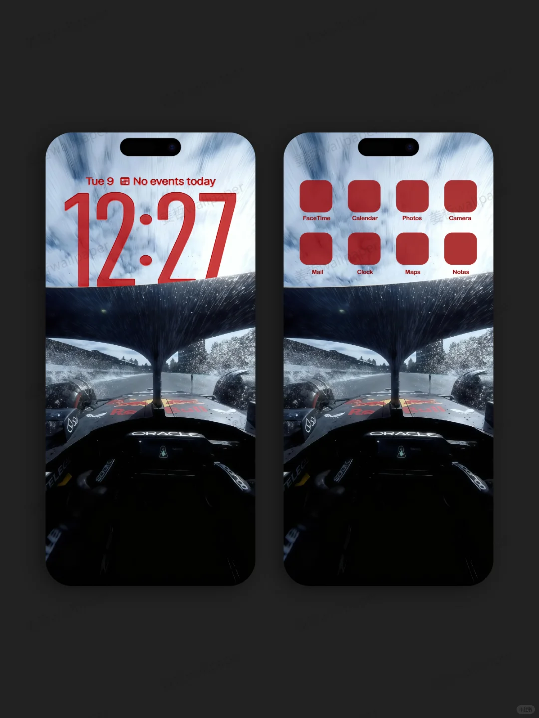 365｜创意动态壁纸 红牛F1第一视角