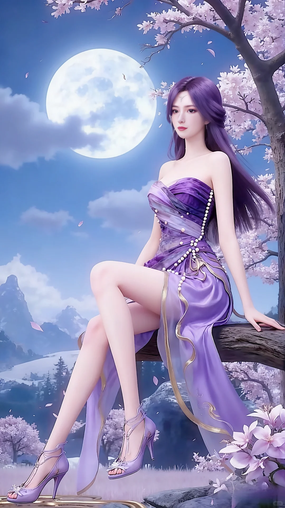 国漫女神穿上现代装安妙依