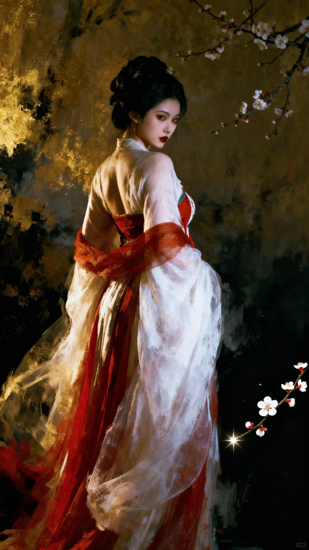 AI壁纸|梅花幽怜