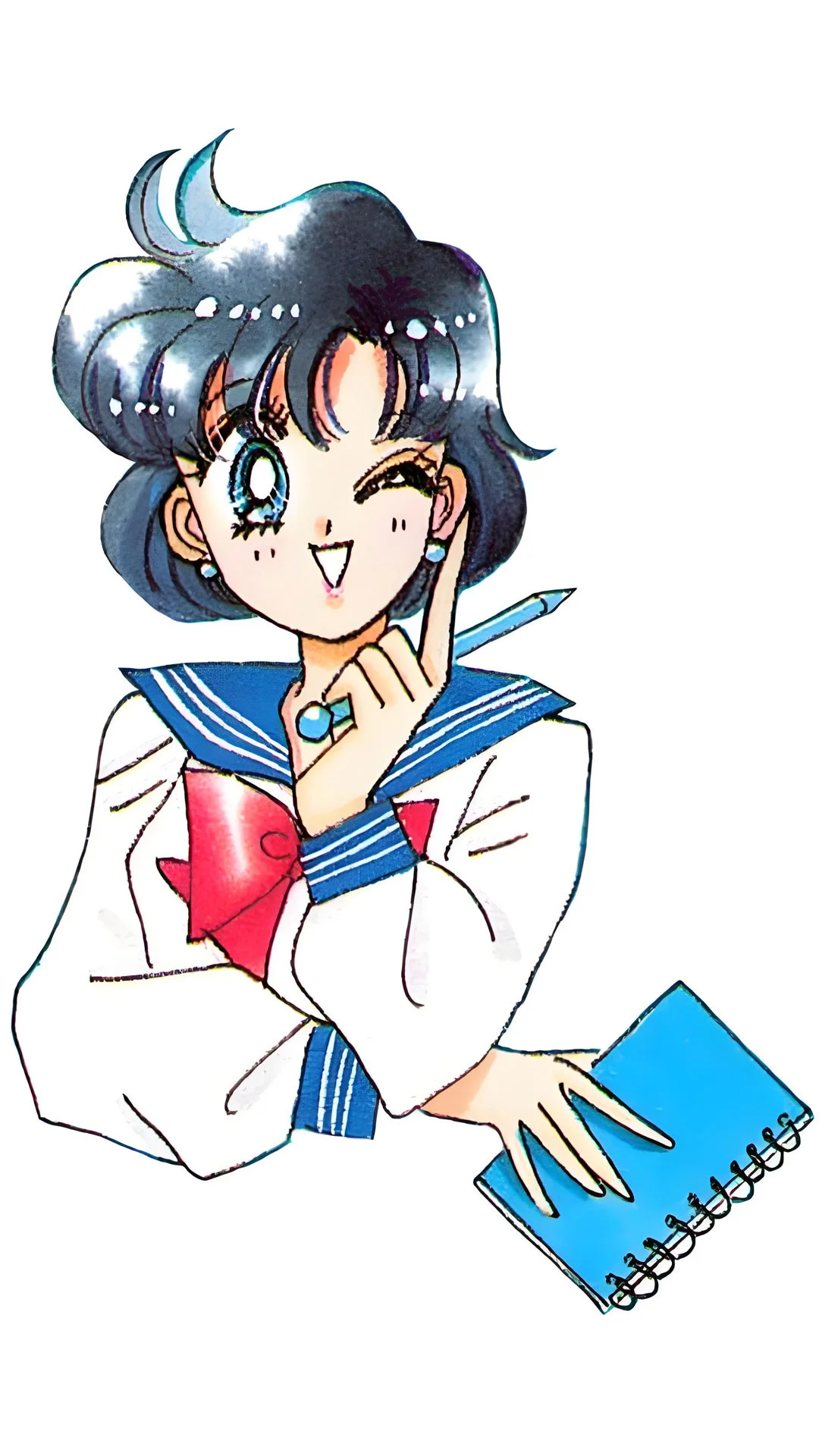 美少女战士丨学霸锦鲤水星逢考必过卡通壁纸