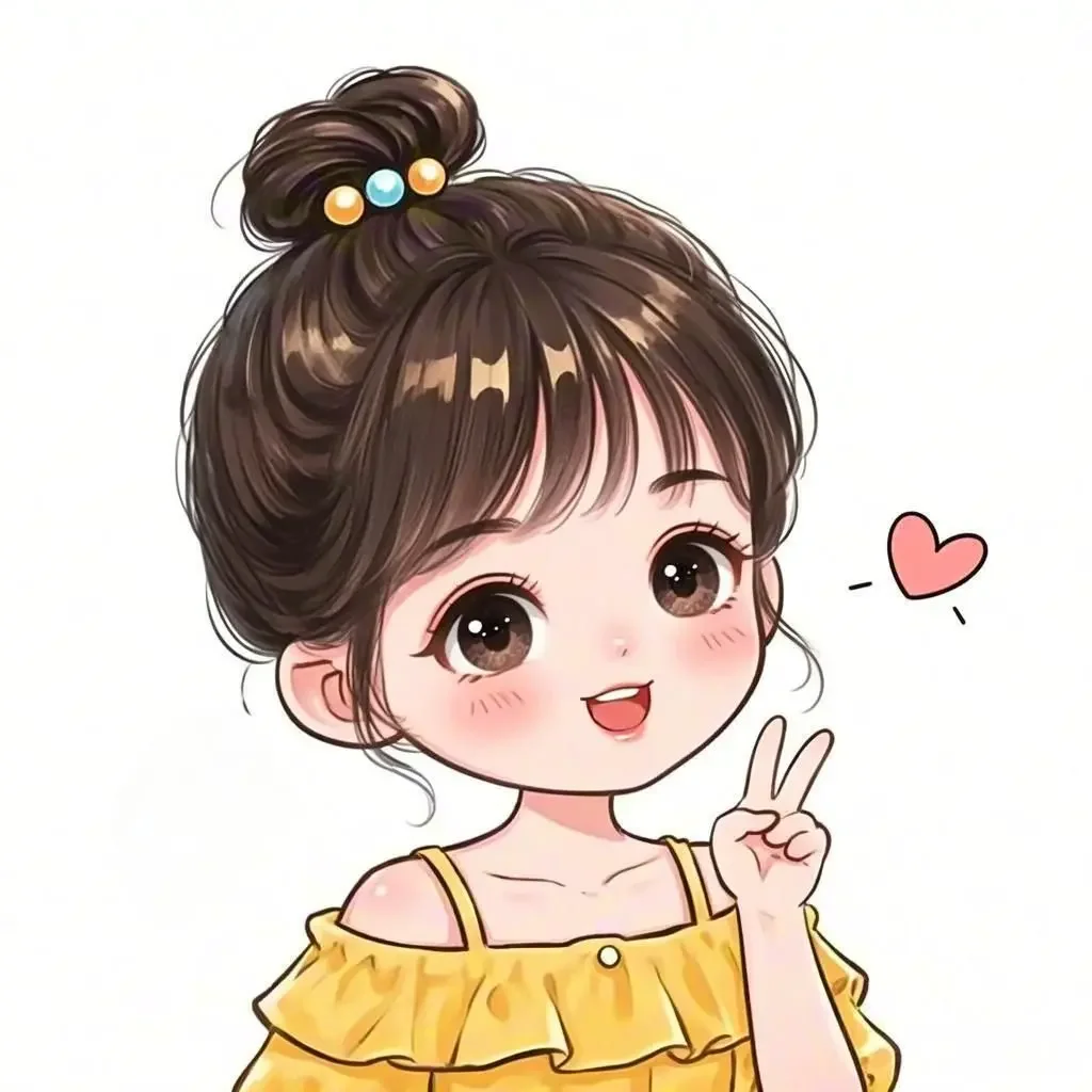 绝美！甜到心里的女孩头像