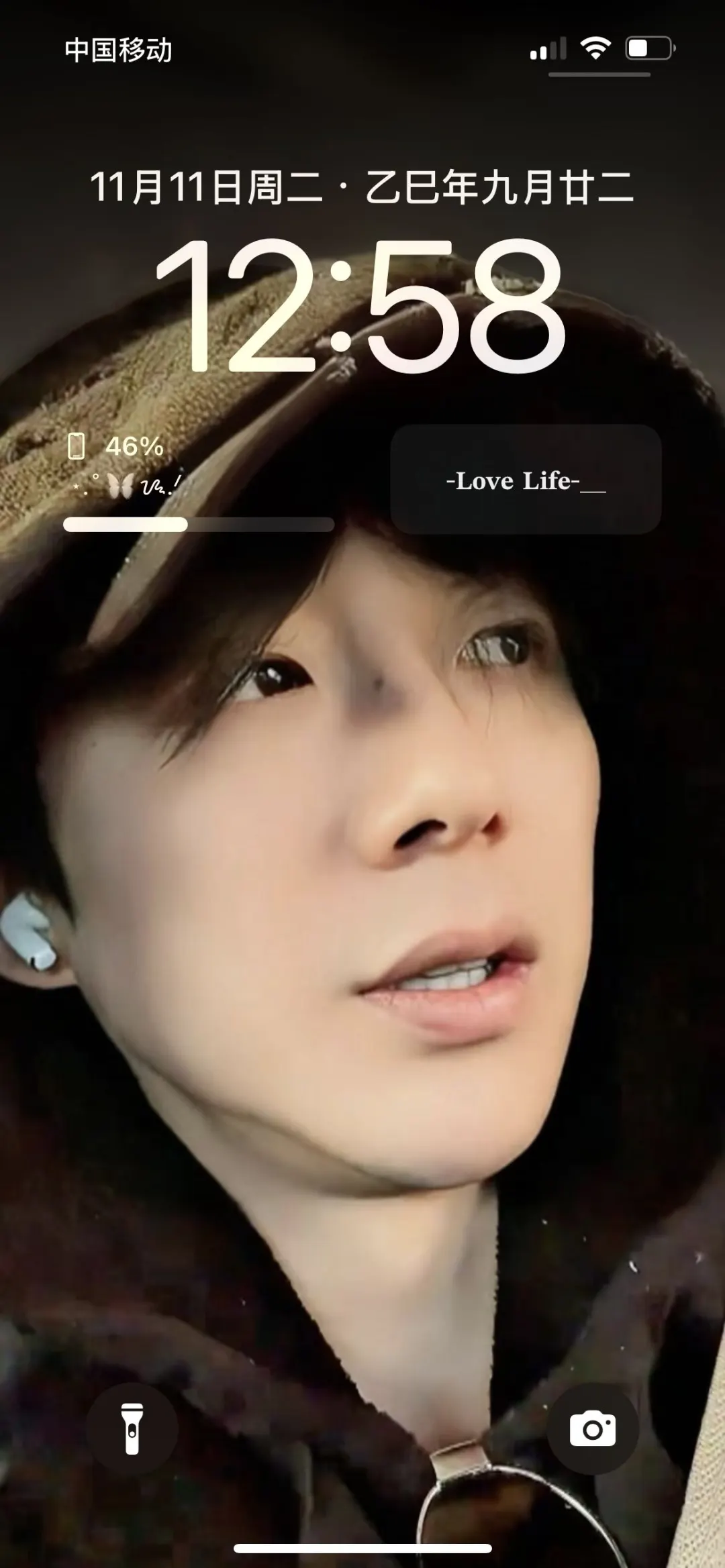 被这个壁纸帅到了！😭😭😭