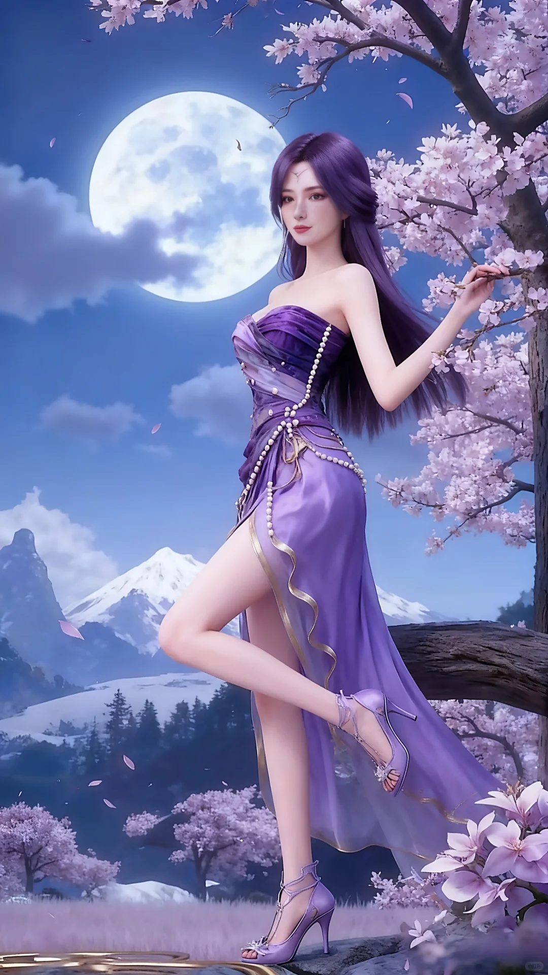 国漫女神穿上现代装安妙依