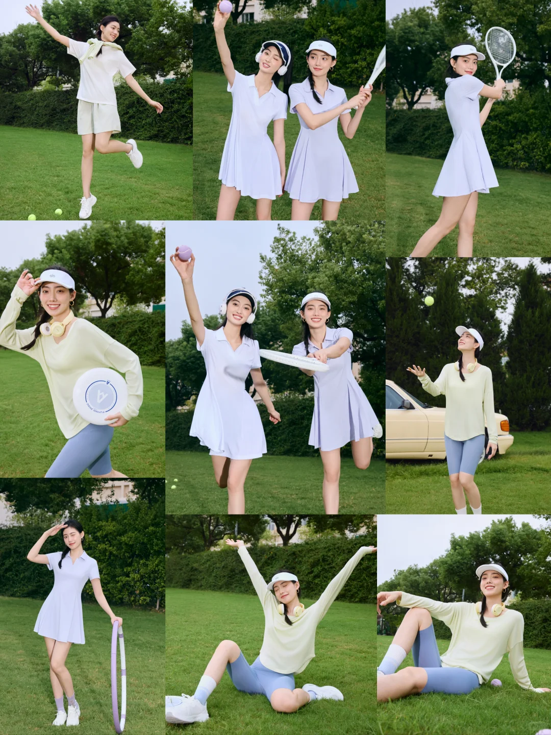 运动模特 | 姐妹花拍摄pose