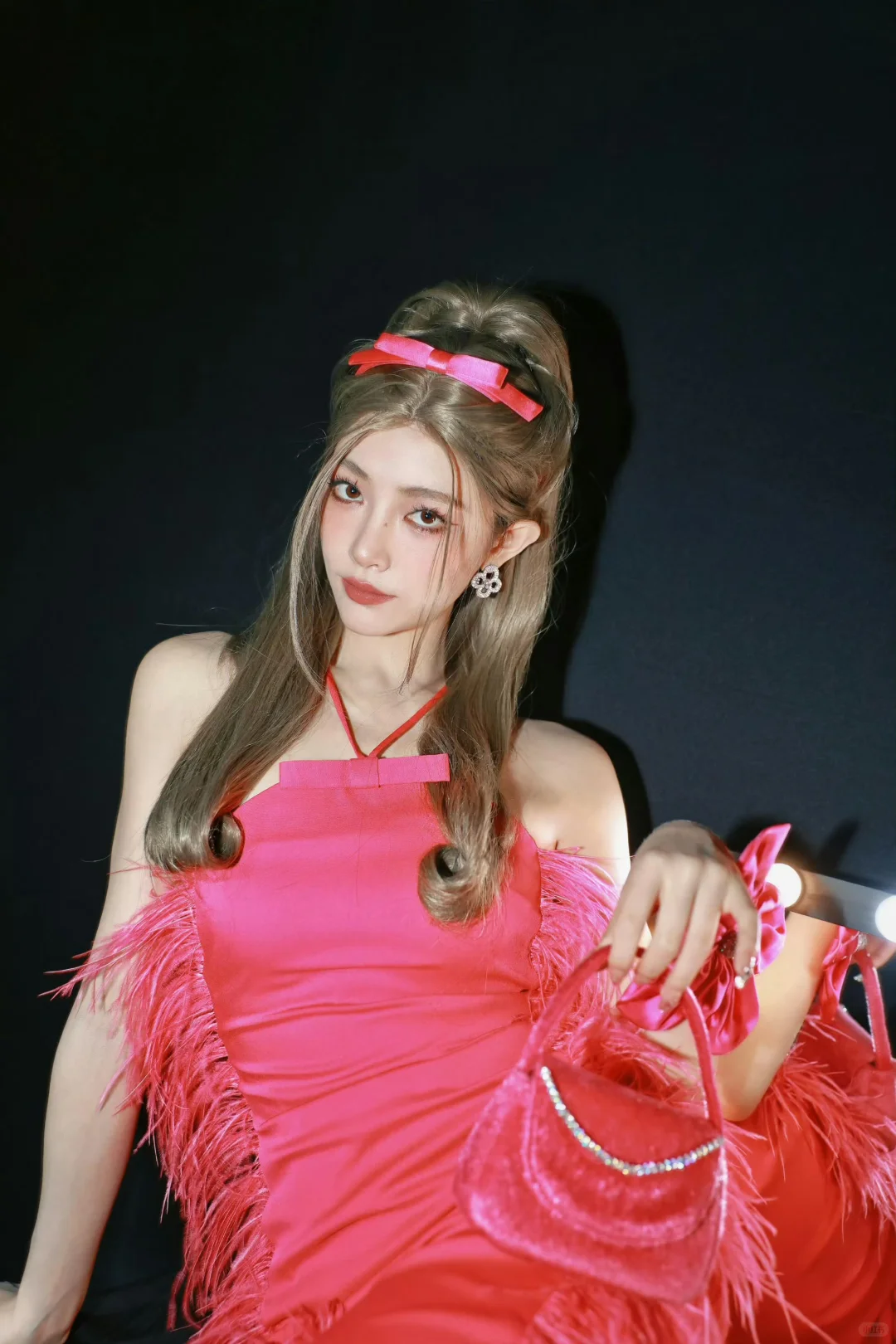 许佳琪-来个甜妹氛围感的粉色写真吧~