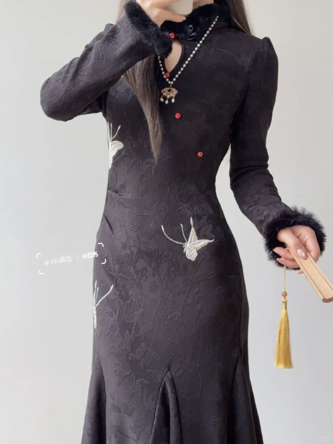 你们要的【黑色】上身图😂