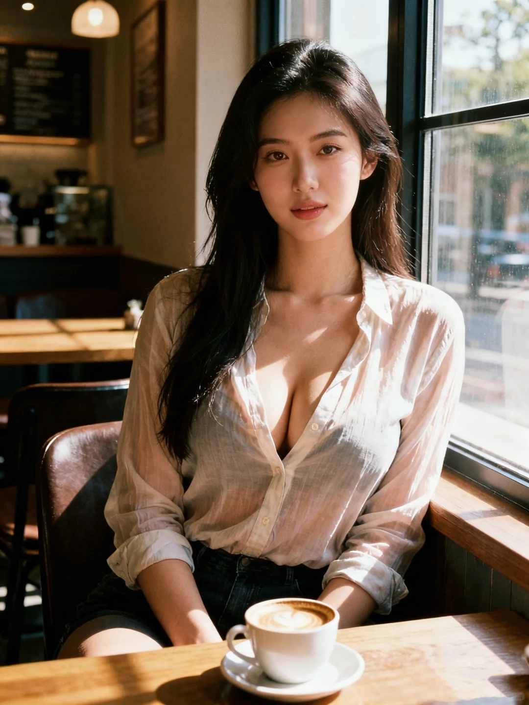 美式胶片感AI写真｜把松弛性感焊在身上