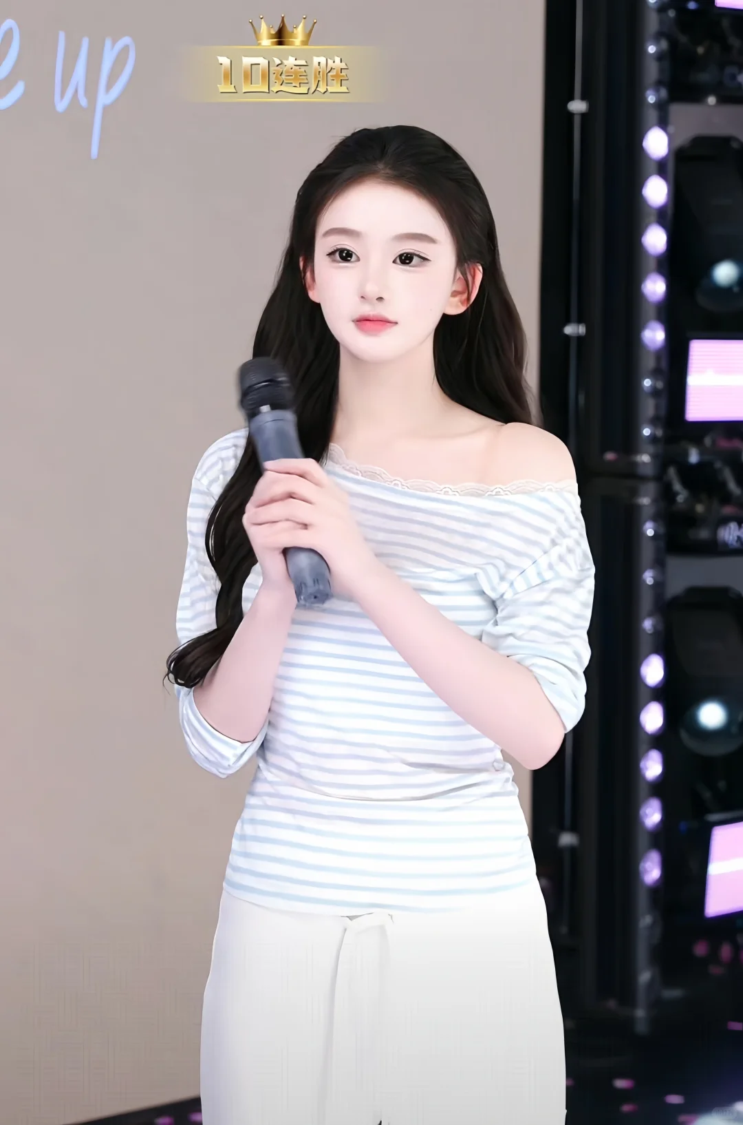 像那种美少女选举的冠军，选美公主