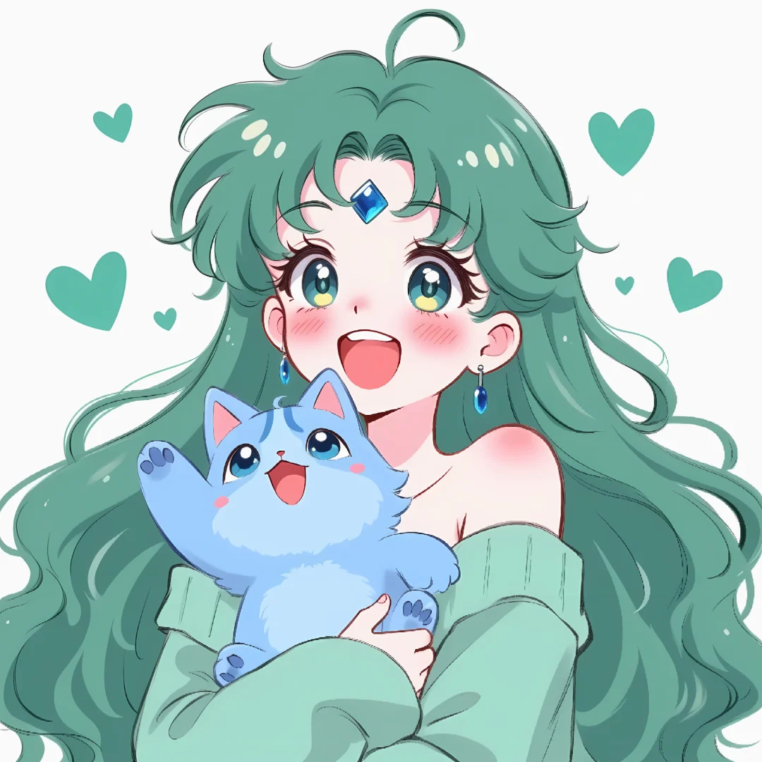 💖美战与奶喵，甜度超标の治愈日常✨