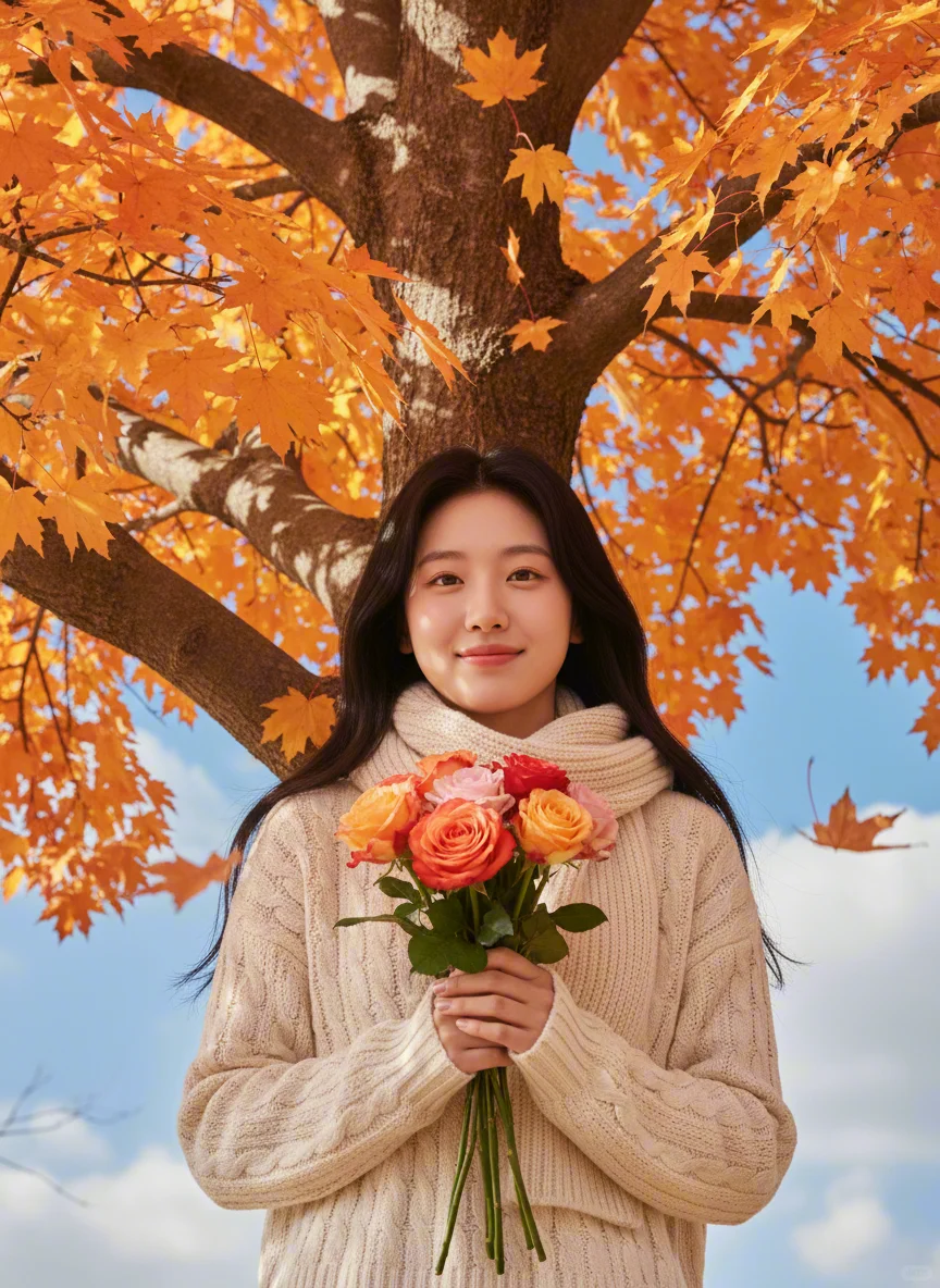 谁懂啊！用 AI 拍秋日写真(含指令欢迎返图)