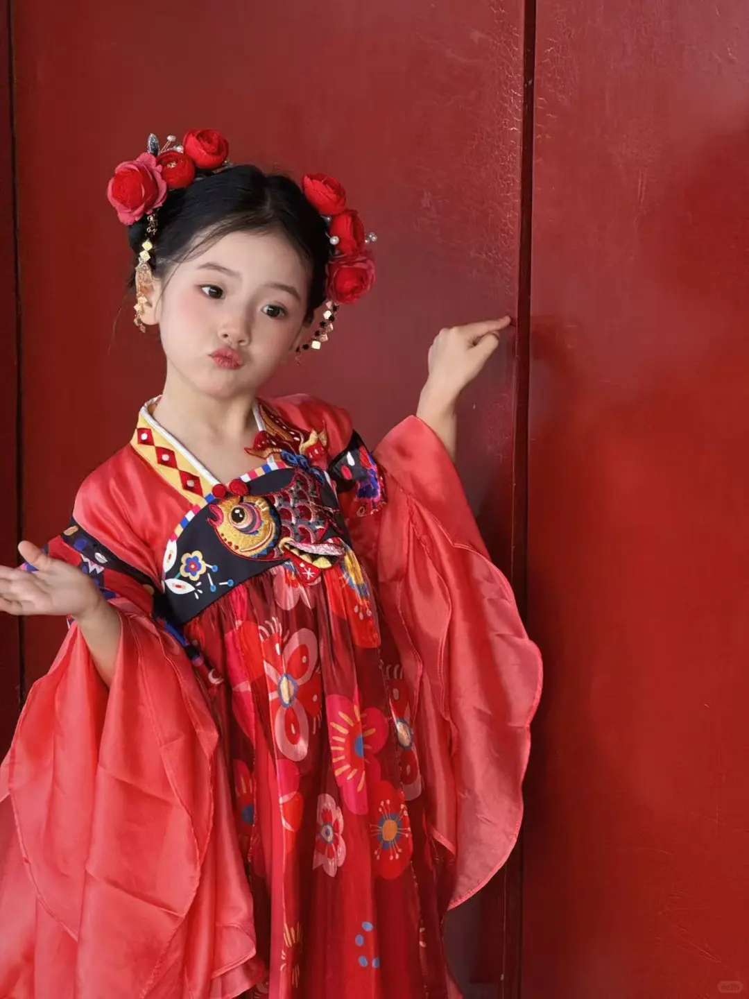 在西安古城墙当一天大唐在逃小公主🏮