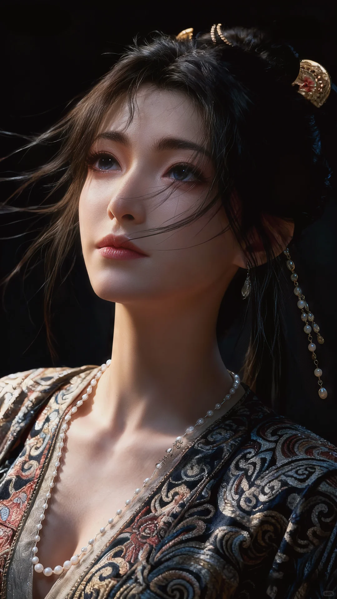 慕沛灵成为侍妾后头发都收上去了